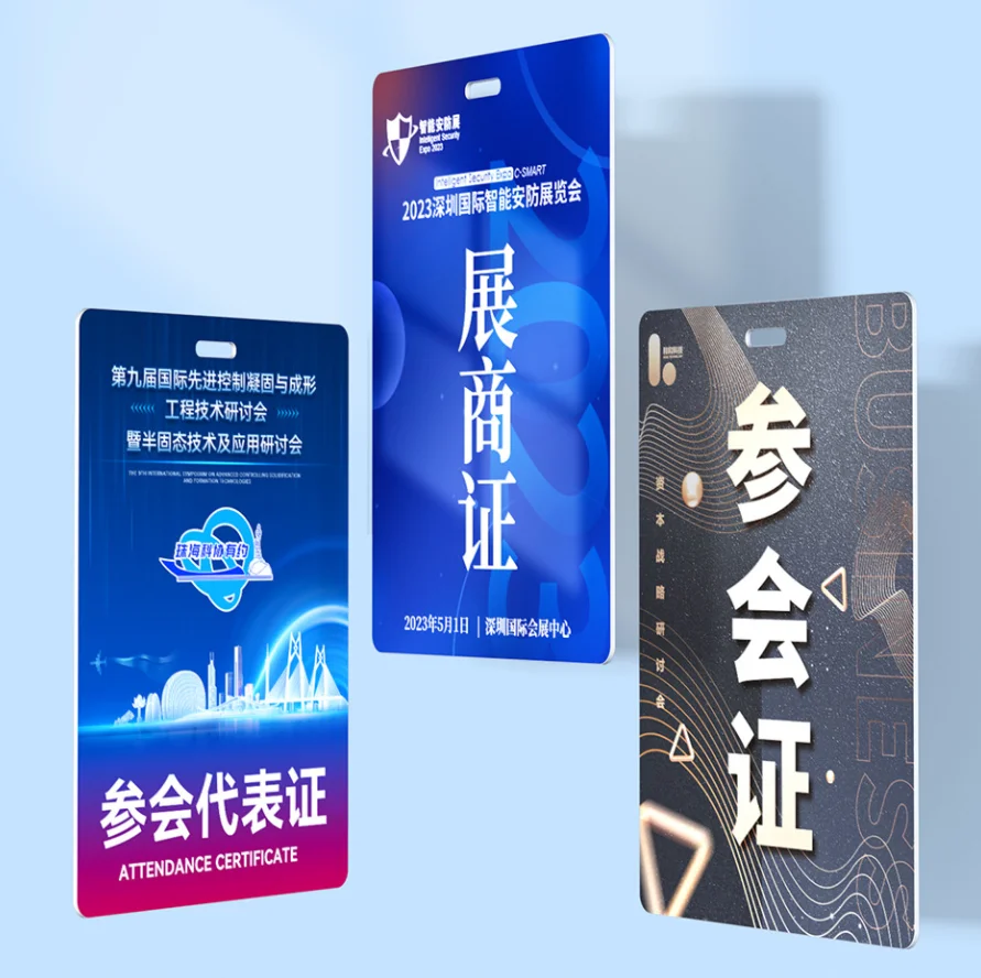 Personalized Custom Logo PVC High End ID Card, Cartoon Animal Design Waterproof Work Permit VIP Card Business Card
