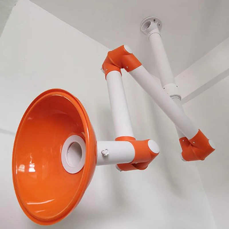 Laboratory Exhaust Hood Versatile Adjustable Professional Exhausts 110-90 MM Large Diameter Exhausts Rotatable Suction Arm