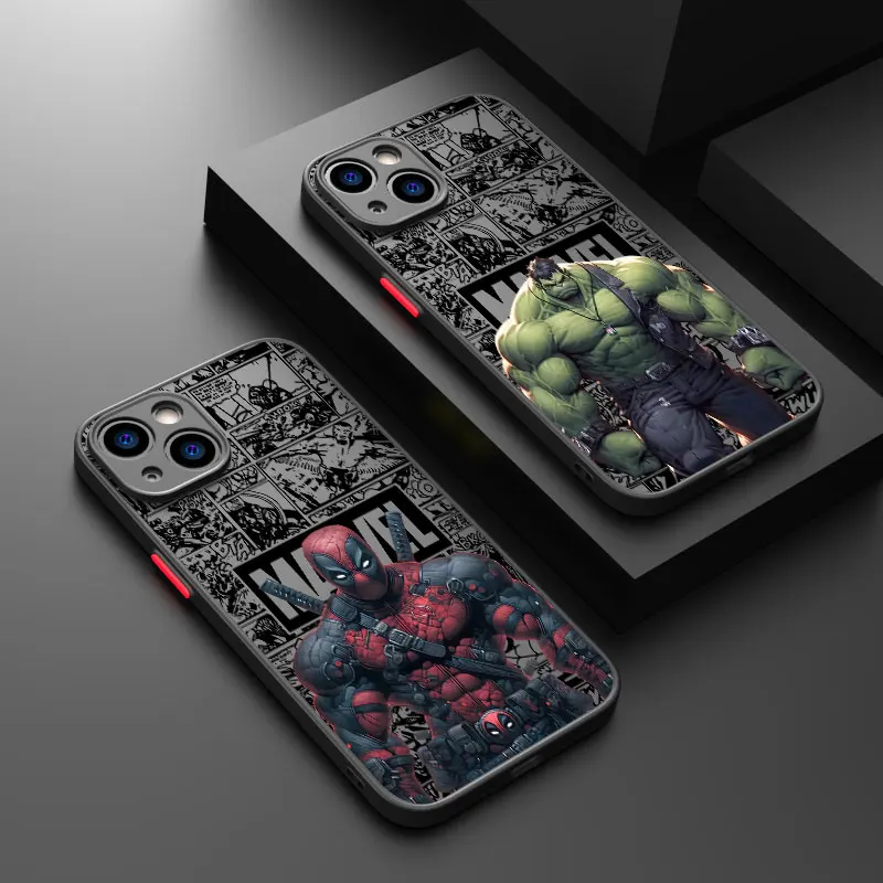 Cover Funda Print Phone Case for Honor X8 X30 9A X7 X9 8X 9X Pro 70 5G 50 Marvel Deadpool HULK Soft