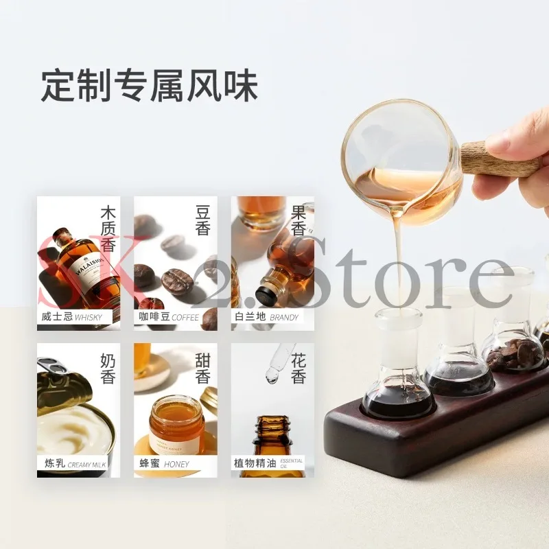 Ten-tube Cigar Incense Rack, Moisturizing Maintenance DIY Melted Cigar Box, Rosewood