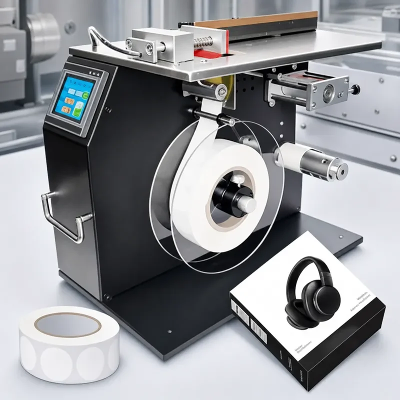 Semi Automatic Right Angle Sealing Labeling Machine 90 Degree Corner Stick Labeler For Packaging Box Carton Edge Sealer