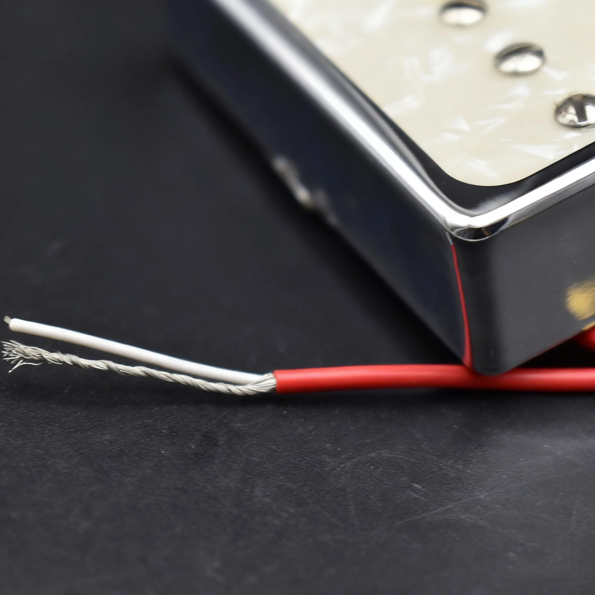 مجموعة هامبوكر لاقطات الجيتار الكهربائي Les Paul P90 مكونة من قطعتين من التقاطات السيراميك المغناطيسية #6