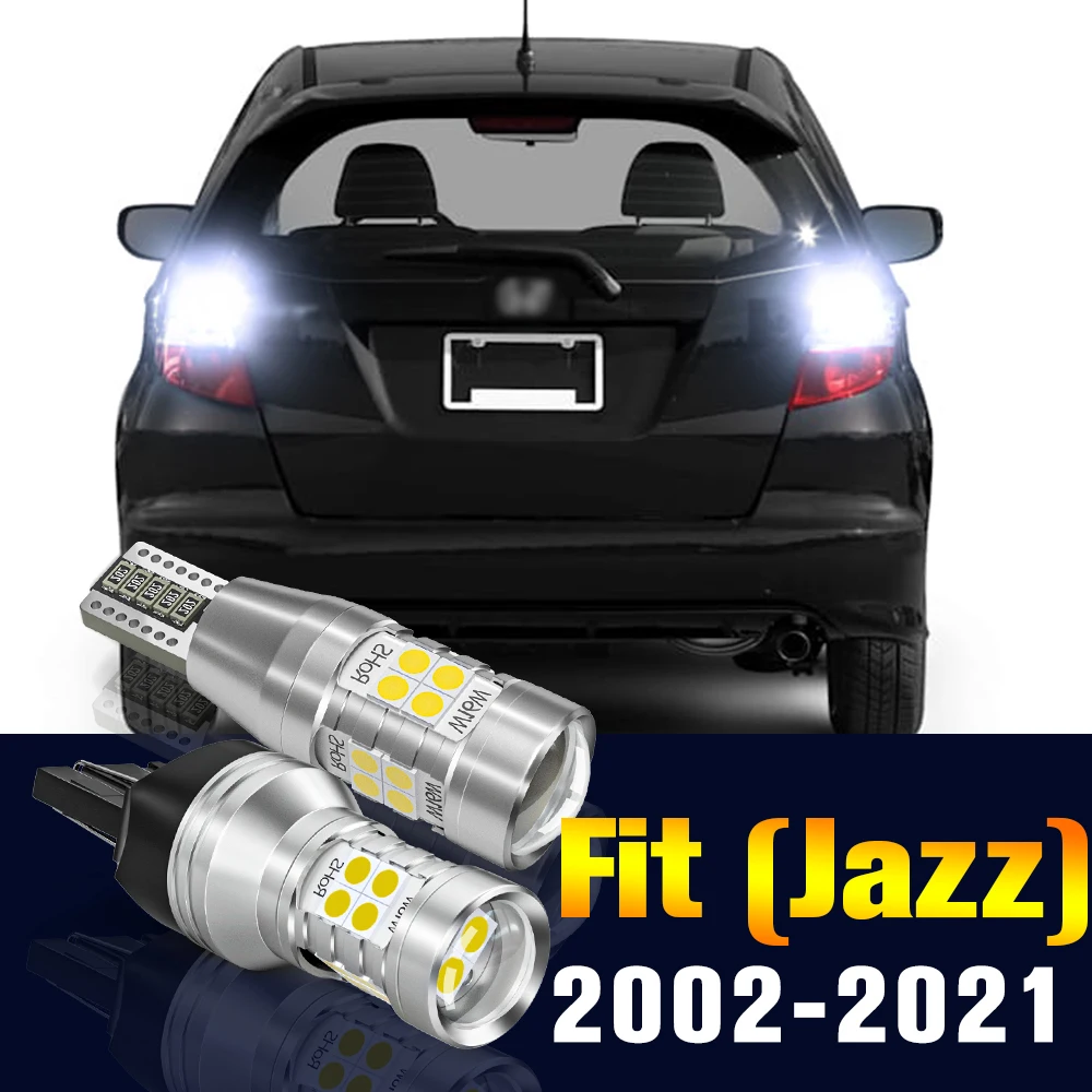 

2pcs LED Reverse Light Bulb Backup Lamp For Honda Fit Jazz 2 3 4 5 2002-2021 2009 2010 2011 2012 2013 2014 2015 2017 Accessories