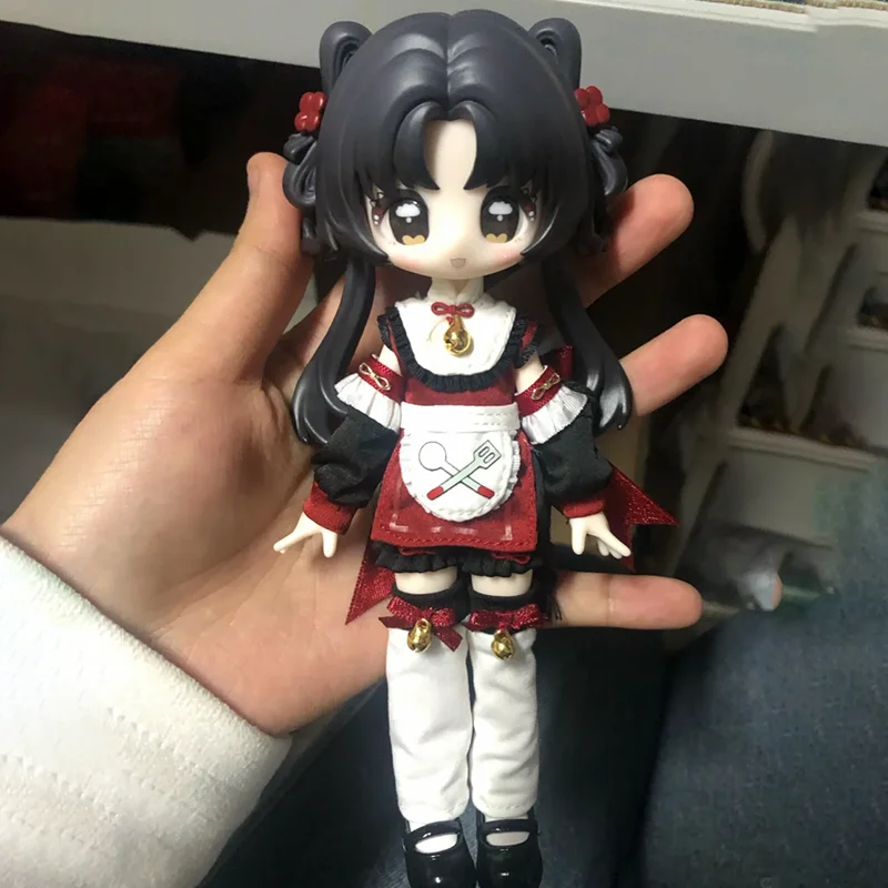 

Genuine 1/12 Scale BJD MJD Doll Anime Figurine Articulated Little Key Artbook Series Blind Box Collectible Dolls