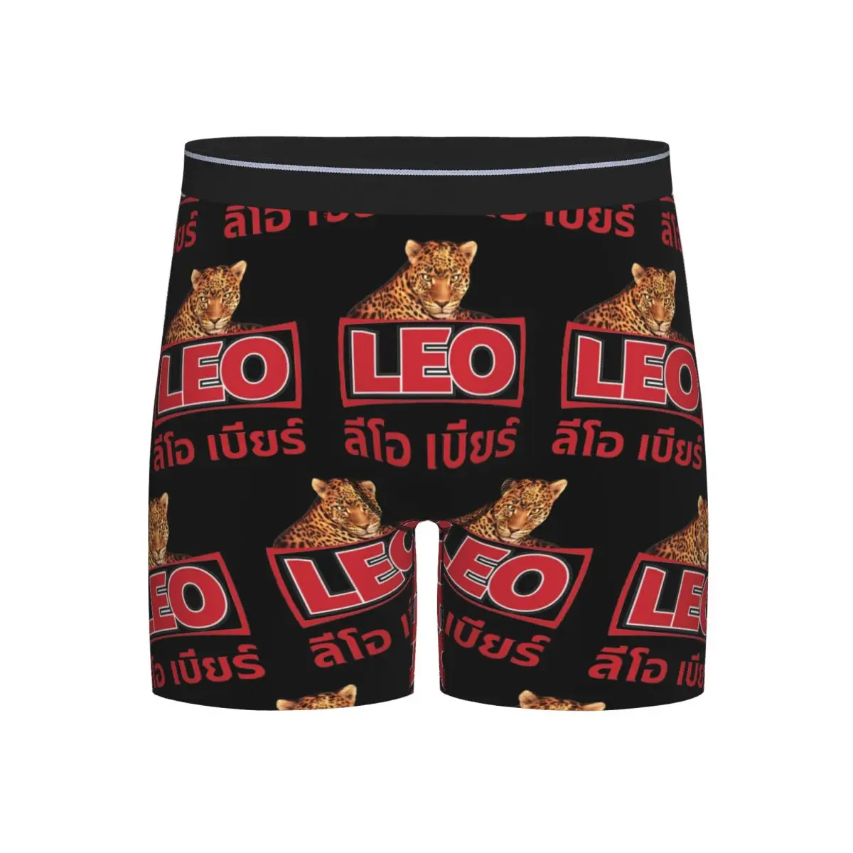 

Long Boxer Underpants Shorts Leo Beer Bangkok Panties Men Ventilate Underwear for Homme Man Boyfriend Gifts