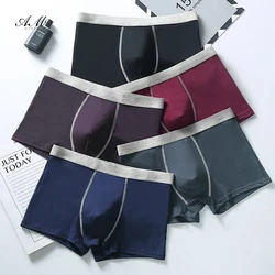 Men's Underwear Boxer Shorts Panties L-6XL Comfort Fashionable Loose Cotton Underpants Flat Corner Mens Boxers Shorts Lingerie