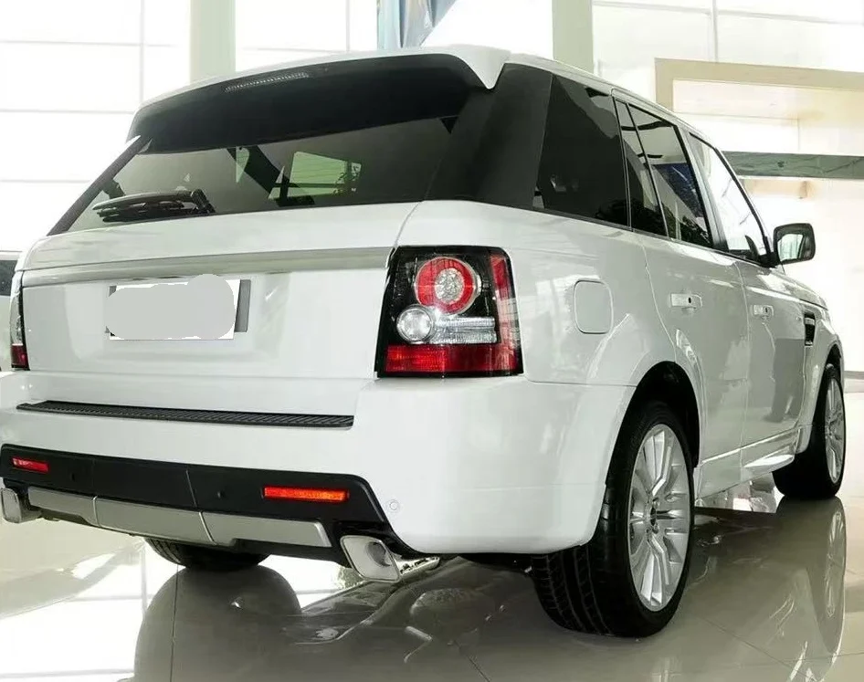 For Range Rover Sport 2005-2013 Upgrade to 2013 AUTOBIOGRAPHY Style Bodykit Body Kit Sets with Headlamp and Taillamp and Frender view 6