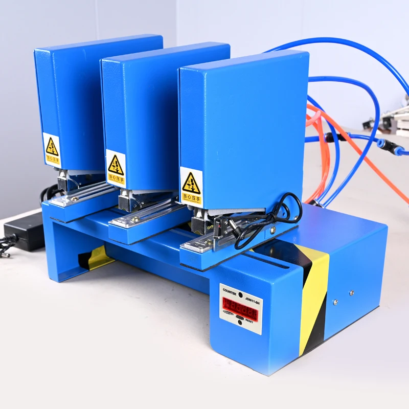 Manufacturer From China 300 Times/Min Fast Binding 1-5mm Thickness Multi-Head Available Pneumatic 12# Stapling Machine