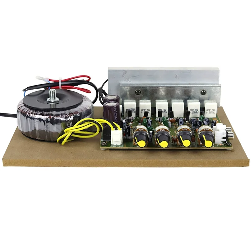 300W belt ring cow air-cooled subwoofer kit 2+1 high-power 2.1 amplifier board imported disassembly machine to tube 3 channels