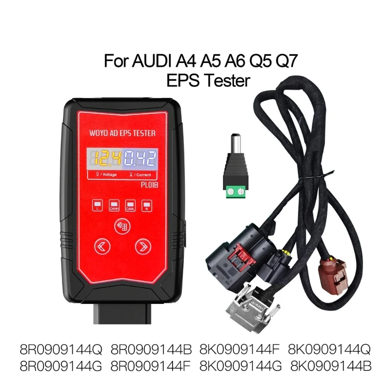 Compatible For PL018 Wheel Steering Motor Tester Electric Power Steering Vehicle Diagnostic Tool Torque Sensor Simulator