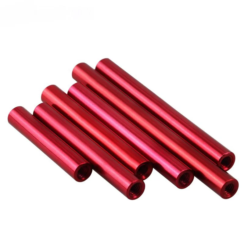 M3 Aluminum Spacer Column Light Cylindrical Aluminum Rod Internal Thread Nut Standoff for Drone Frame Body Connection Coupling