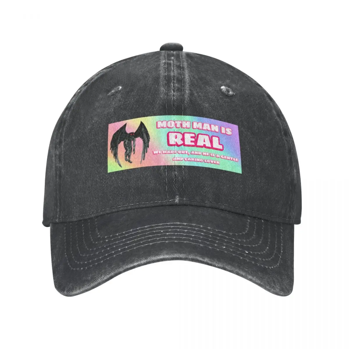 moth man is REAL we made out and he is a gentle and caring lover Cowboy Hat Hat Luxury Brand Rugby birthday Icon Women Men's