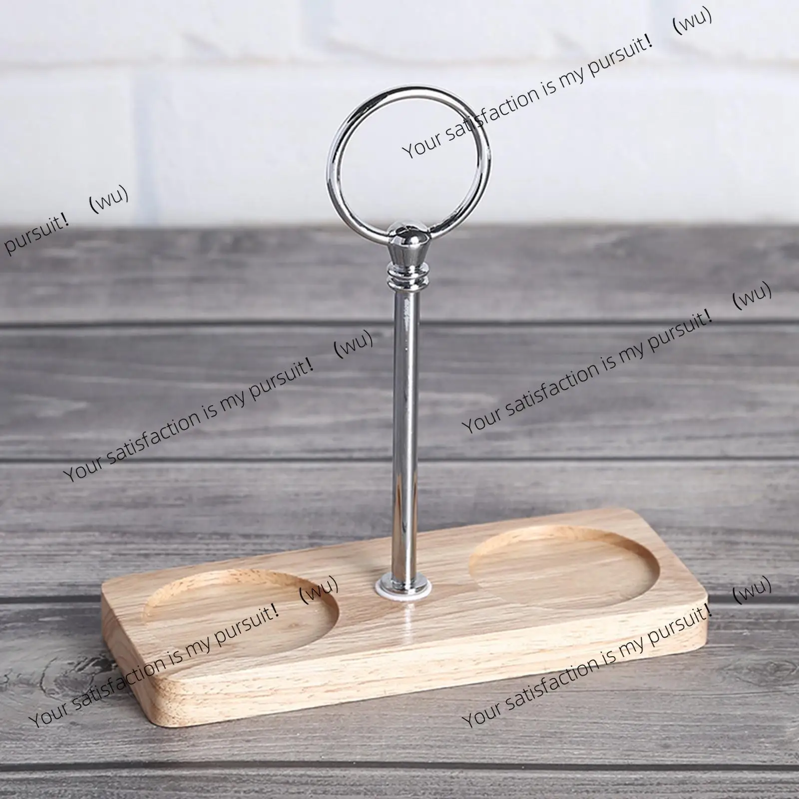 Salt and pepper grinding tray decoration, household seasoning tray with ring handle