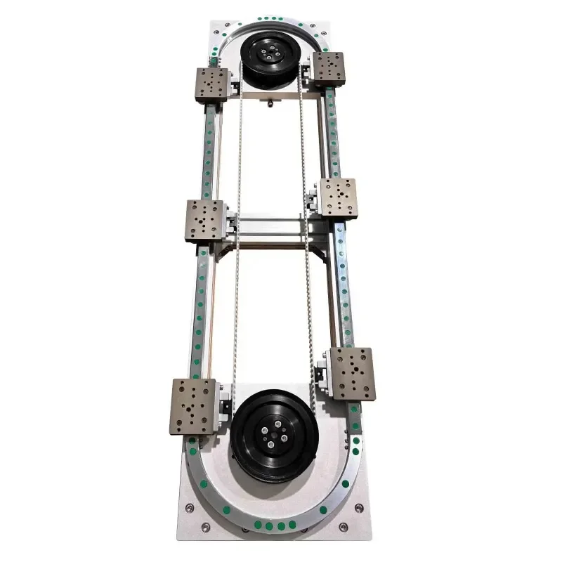 KNK High Efficiency Belt Driven Round Rail Linear Guide System for High Speed Indexing Application CNC