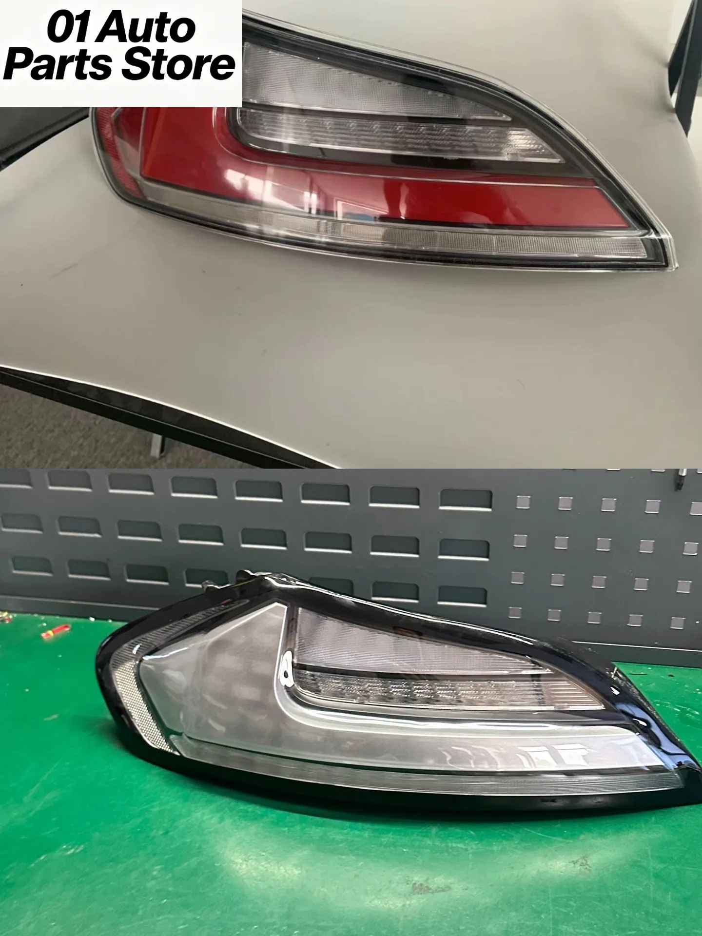 A Set Customized Handmade Taillights For BMW Z4 Venom Modified Taillights Clear Taillights
