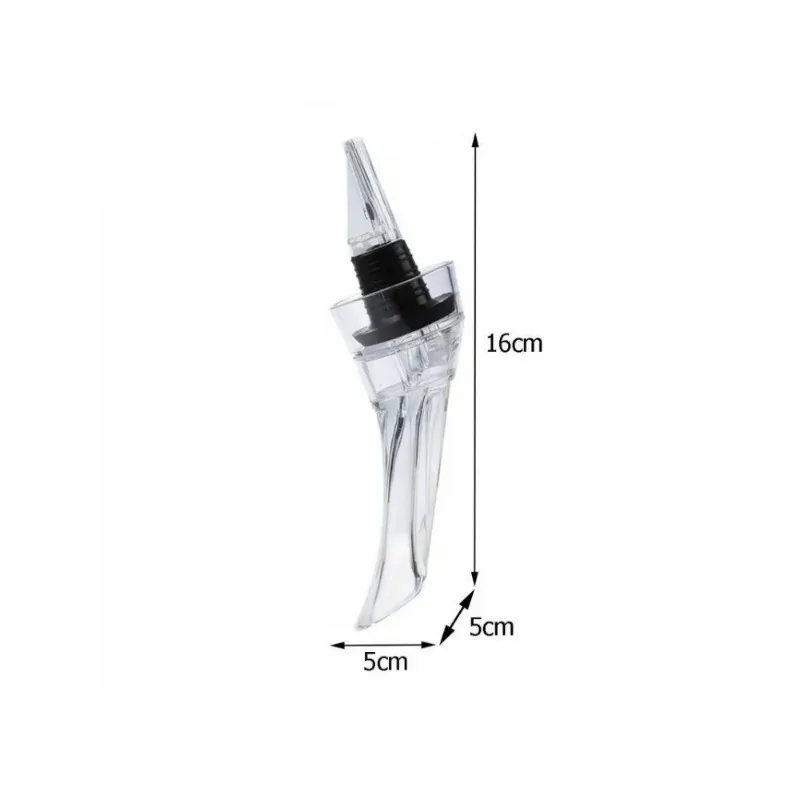 Magic Wine Decanter Red Wine Aerating Pourer Spout Decanter Wine Aerator Quick Aerating Pouring Tool Pump Portable Filter