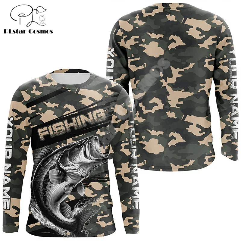 Custom Name Animal Fishing Mahi Graffiti Fish Tattoo Retro Tracksuit Vintage 3DPrint Pullover Harajuku Casual Hoodies Jacket J10