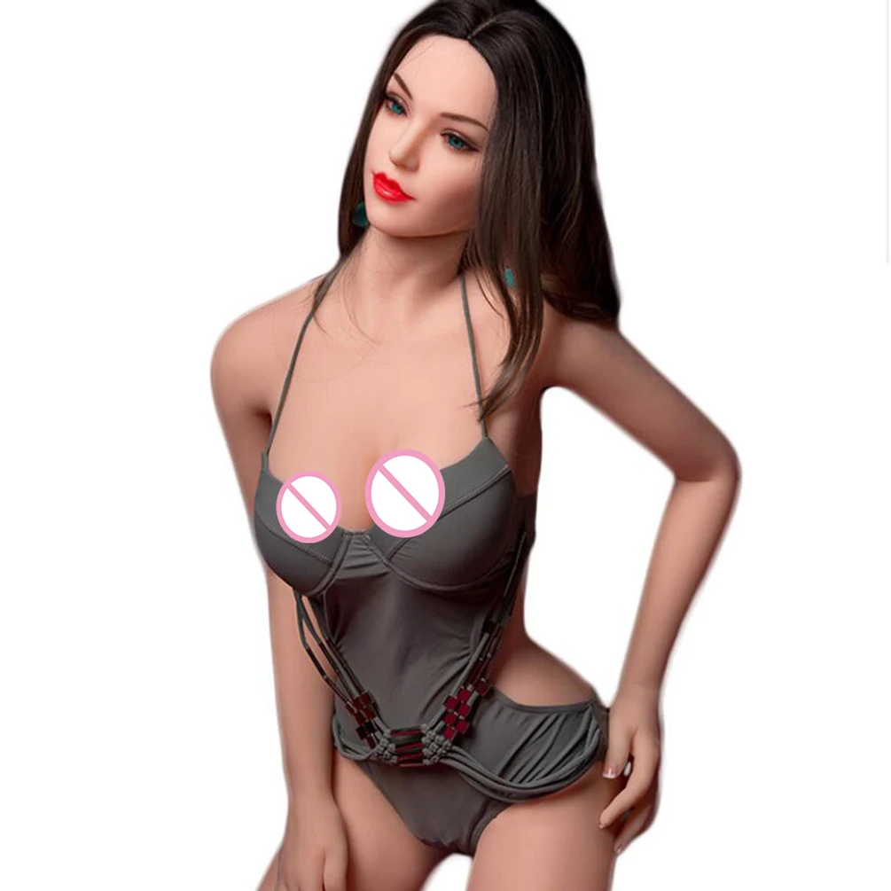 Bonecas sexuais de silicone para homens, boneca do amor, brinquedo sexy, peito grande realista, oral, anal, vagina, masturbação, adulto, 158cm