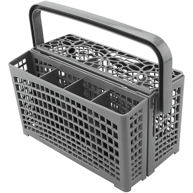 Dishwasher Cutlery Basket Storage Basket Suitable for Maytag/Kenmore/Whirlpool/LG/Kitchenaid