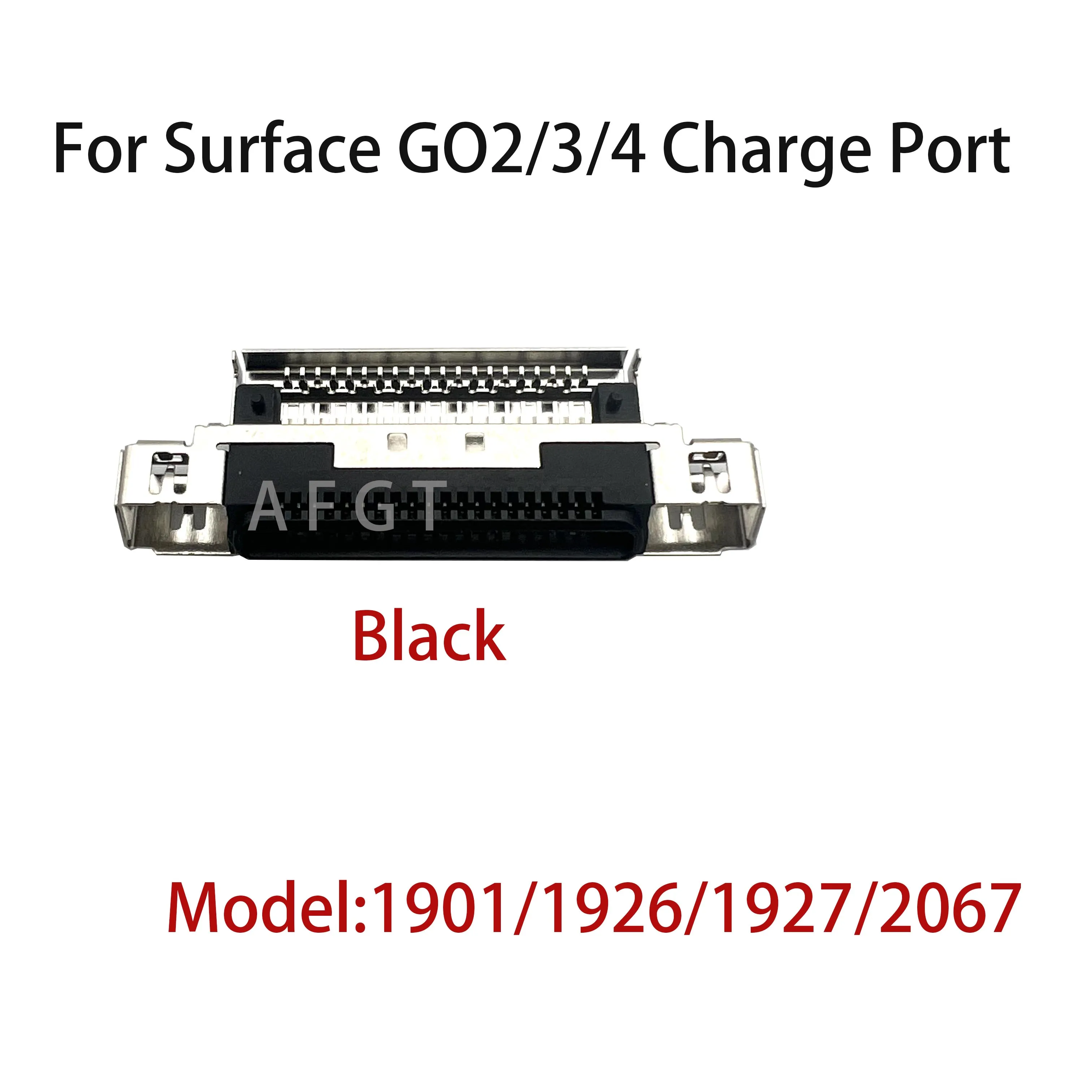 Puerto de carga Original para Microsoft Surface Go1/2/3/4, interfaz de alimentación tipo C, 1824, 1901, 1927, 1926, 2067, negro y plateado, nuevo