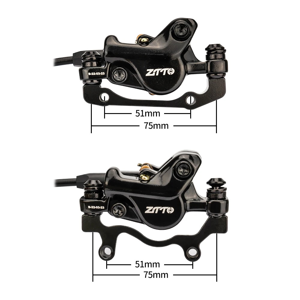 ZTTO MTB 自転車油圧ディスクブレーキ 2 ピストン XC トレイル