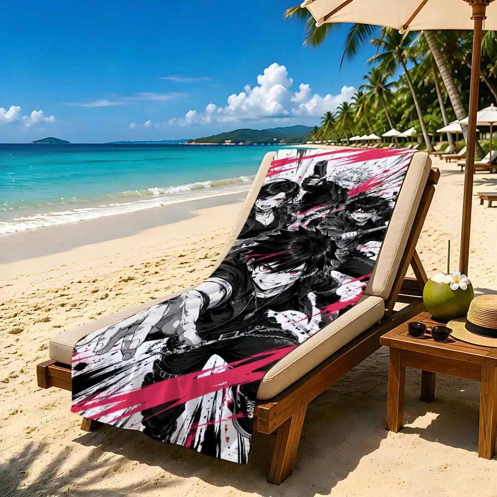 Jujutsu Pose Scarlet Impact Towel Extra Large Beach Towel Quick Dry Sand Free Super Absorbent Lightweight