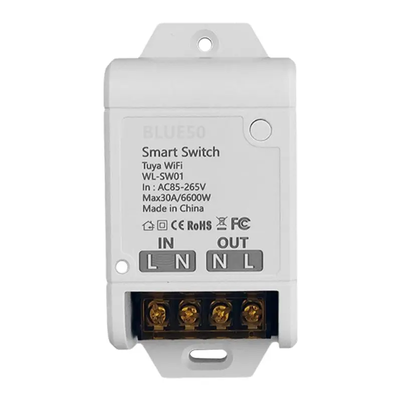 BHBD-WIFI Smart Switch 30A High Power App Remote Home Automation Socket Voice Lamps And Lanterns Smart Home