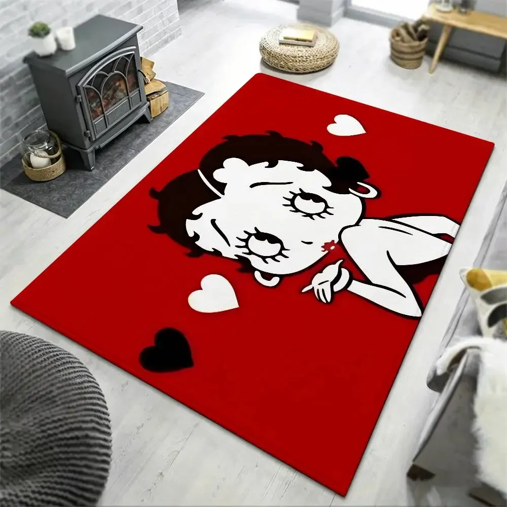 Sexy B-Betty-Cute-B-Boop-s Floor Mat Living Room Rug For Bedroom Welcome Mat Outdoor Rug