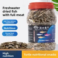 Nai chong Freeze-Dried Freshwater Fish Snacks - All-Natural Treats for Turtles, Cats, Dogs & Small Pets - Nutritional Supplement 1