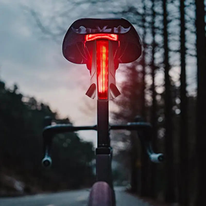 Red Tail Light For Bikes USB Rechargeable Safety Warning Taillight High-Efficiency Cycling Accessories Long-Lasting For Mountain