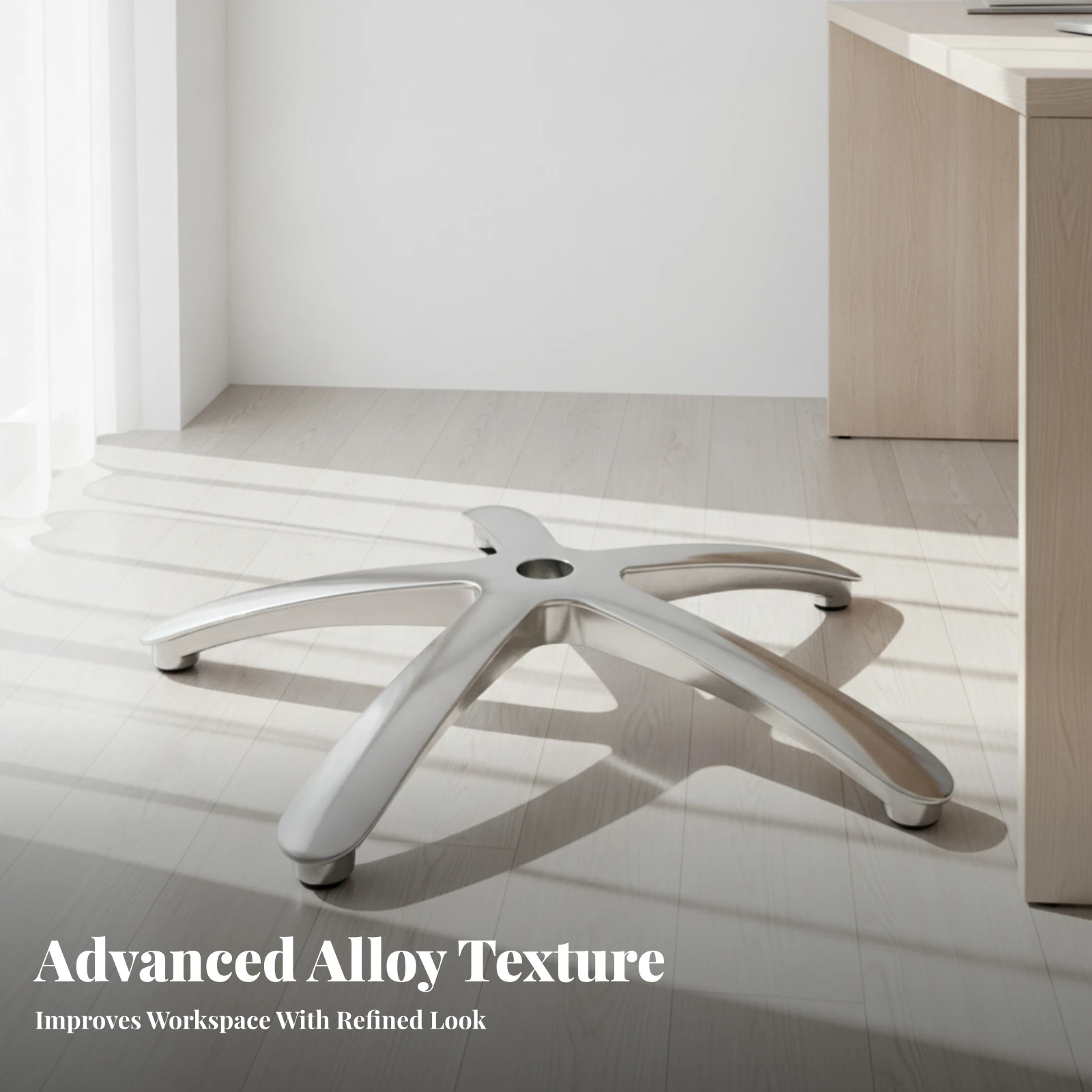 Five-Claw Chair Base Mounting Opening Seat Support Modern Swivel Chair Base Simple Furniture Hardware