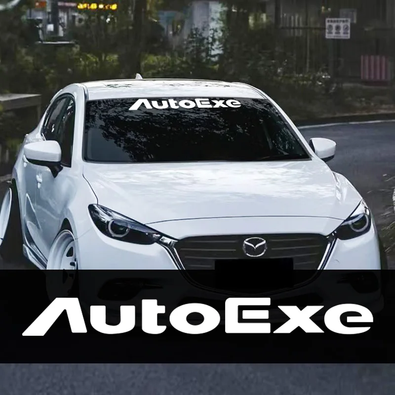 

Autoexe Front Rear Windshield Window Car Stickers and Decals Waterproof Vinyl for Mazda 2 3 6 CX-5 CX5 CX-3 CX7 CX-9 CX30