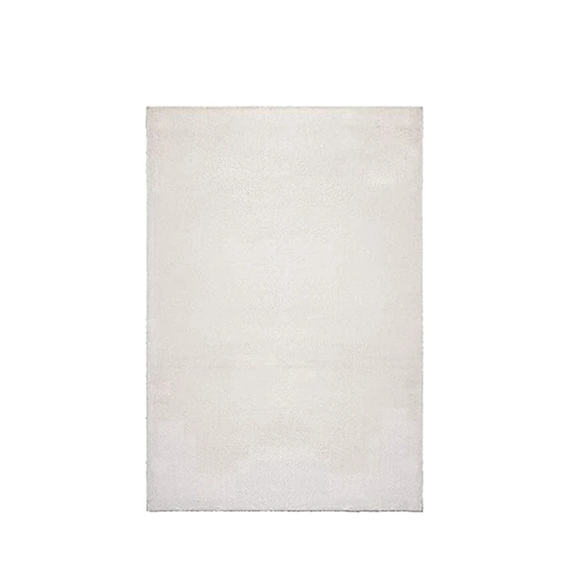 

1 Piece Modern Short Pile Rug, Washable Up To 30 Degrees, Super Soft, Fur Look, Cream, 80 X 160 Cm Non-Slip Underside