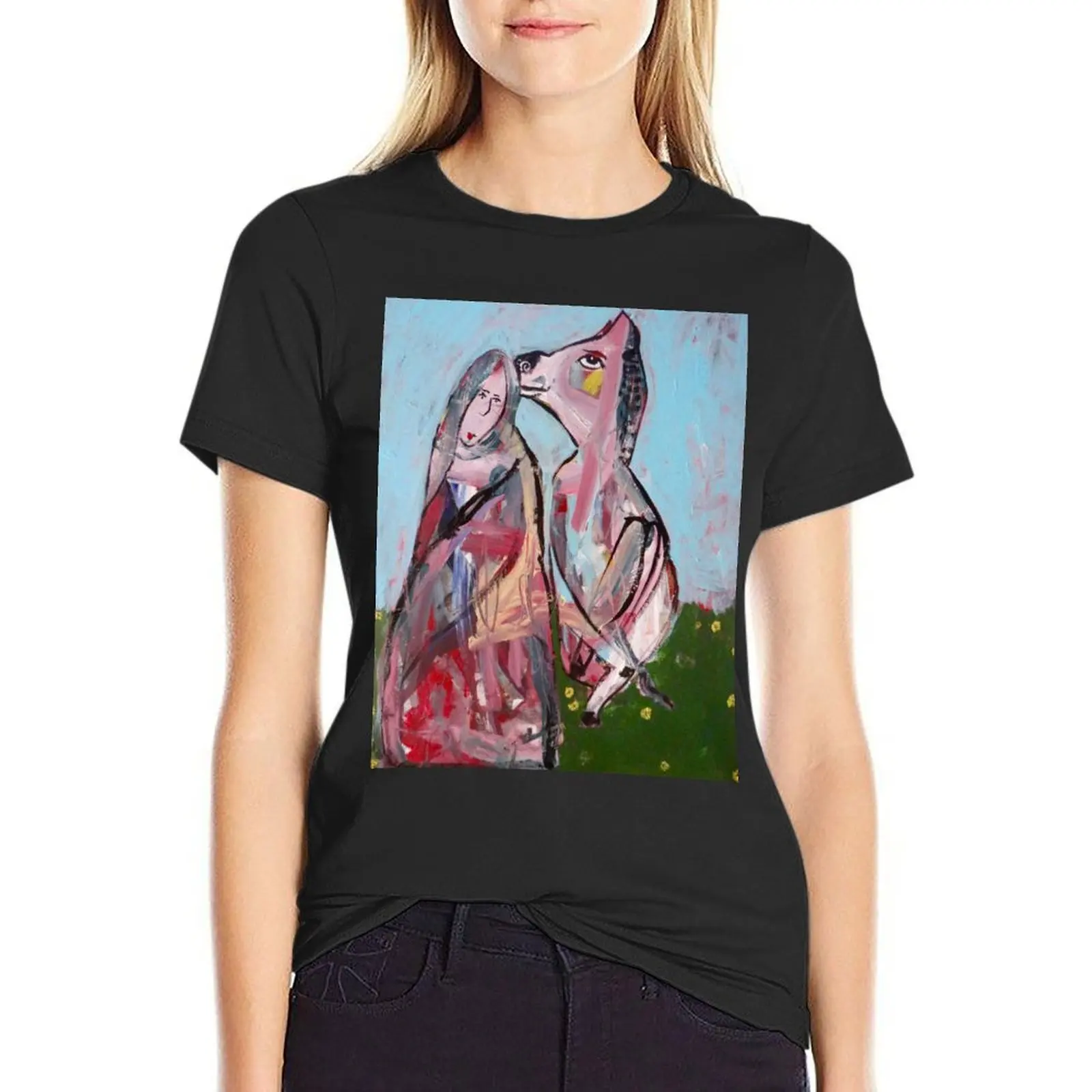 

Head Kiss T-Shirt oversized quick drying graphic t-shirts for Women