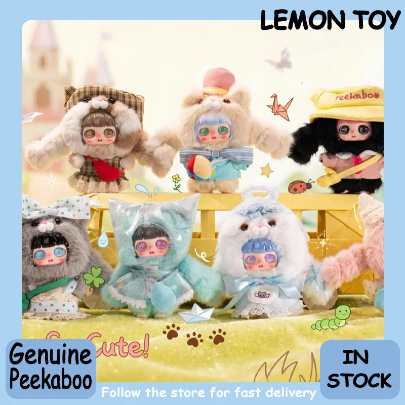 

Genuine Peekaboo Cats Save The World Series Blind Box Cute Doll Pendant Collection Desktop Ornament Fashion Trend Gift