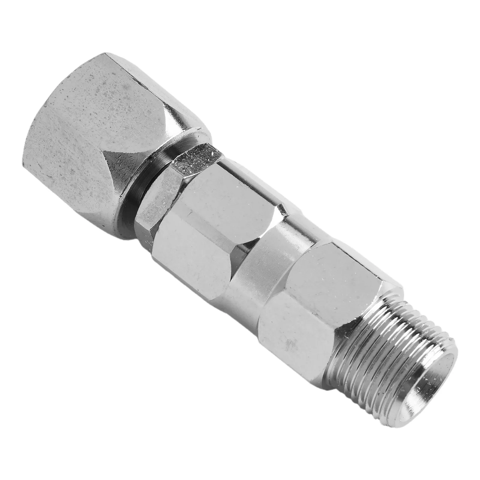High Pressure Hose Swivel Joint Connector For Painting Projects Easy Connection Fatigue-reducing Design Metal Construction