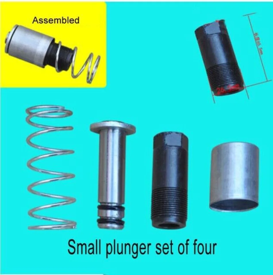 1 Set Jack Plunger Kit Horizontal Double Pump 3T With Spring Jack Accessories