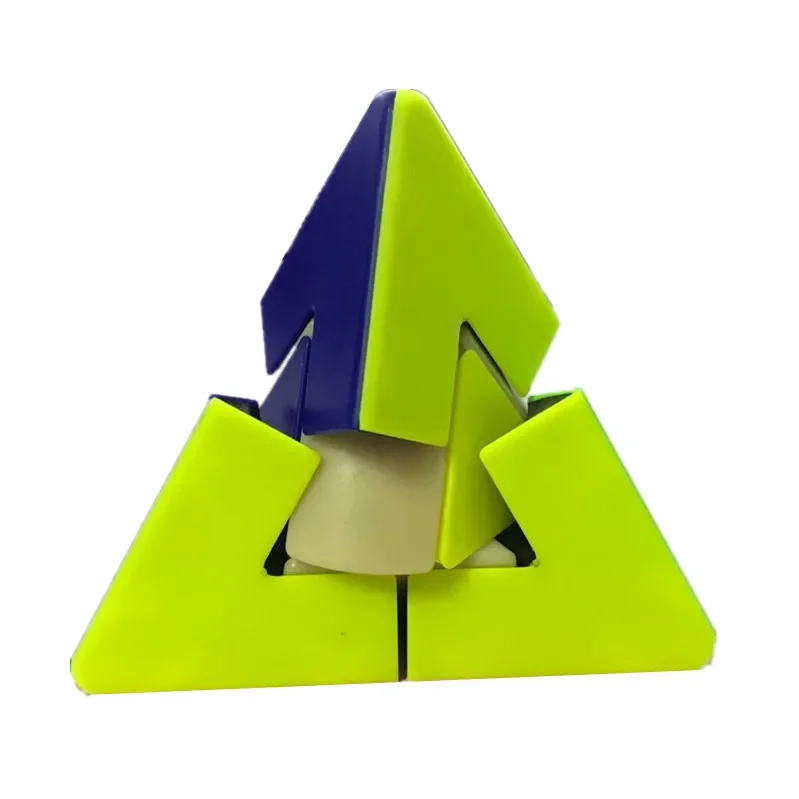 Lefang – Cube magique pyramide de forme étrange 2x2, Puzzle, jouet éducatif pour enfants