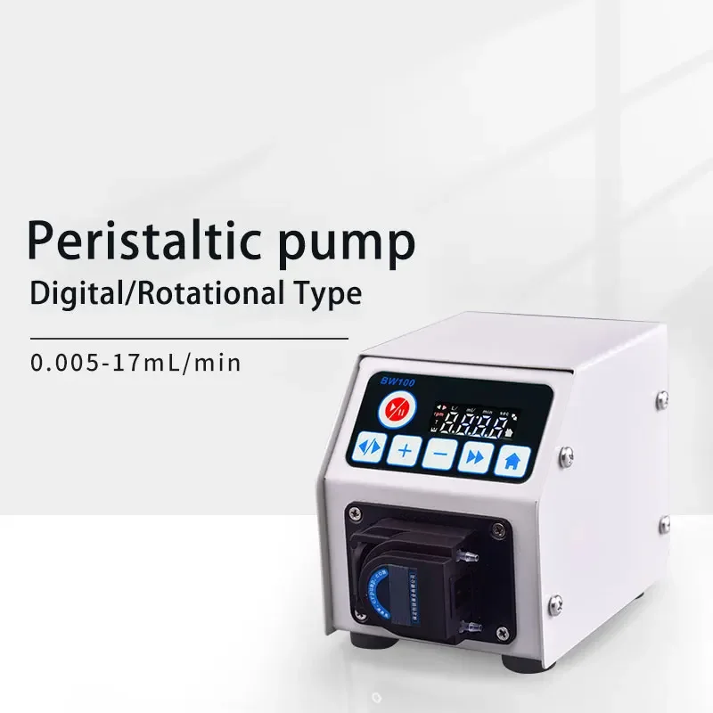 Micro pompa peristaltica BW100 pompa dosatrice a flusso costante a velocità digitale da laboratorio ad alta precisione