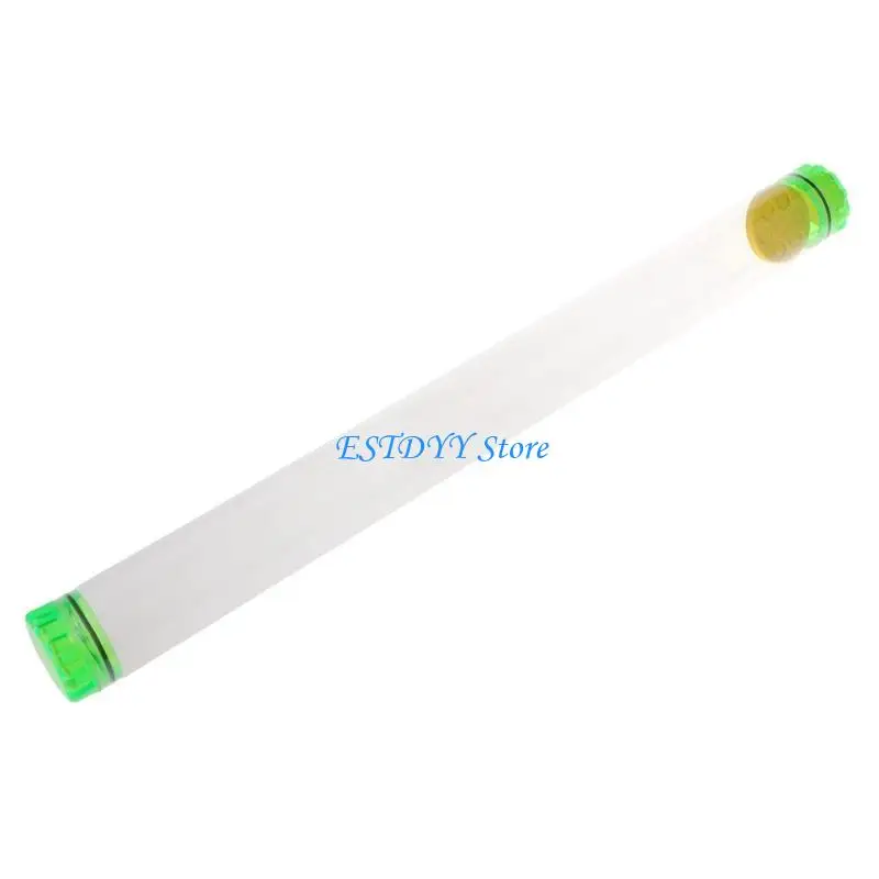 G6DE Plastic Fishing Float Tube 40/50/60cm Length Thick Protective Storage End Caps