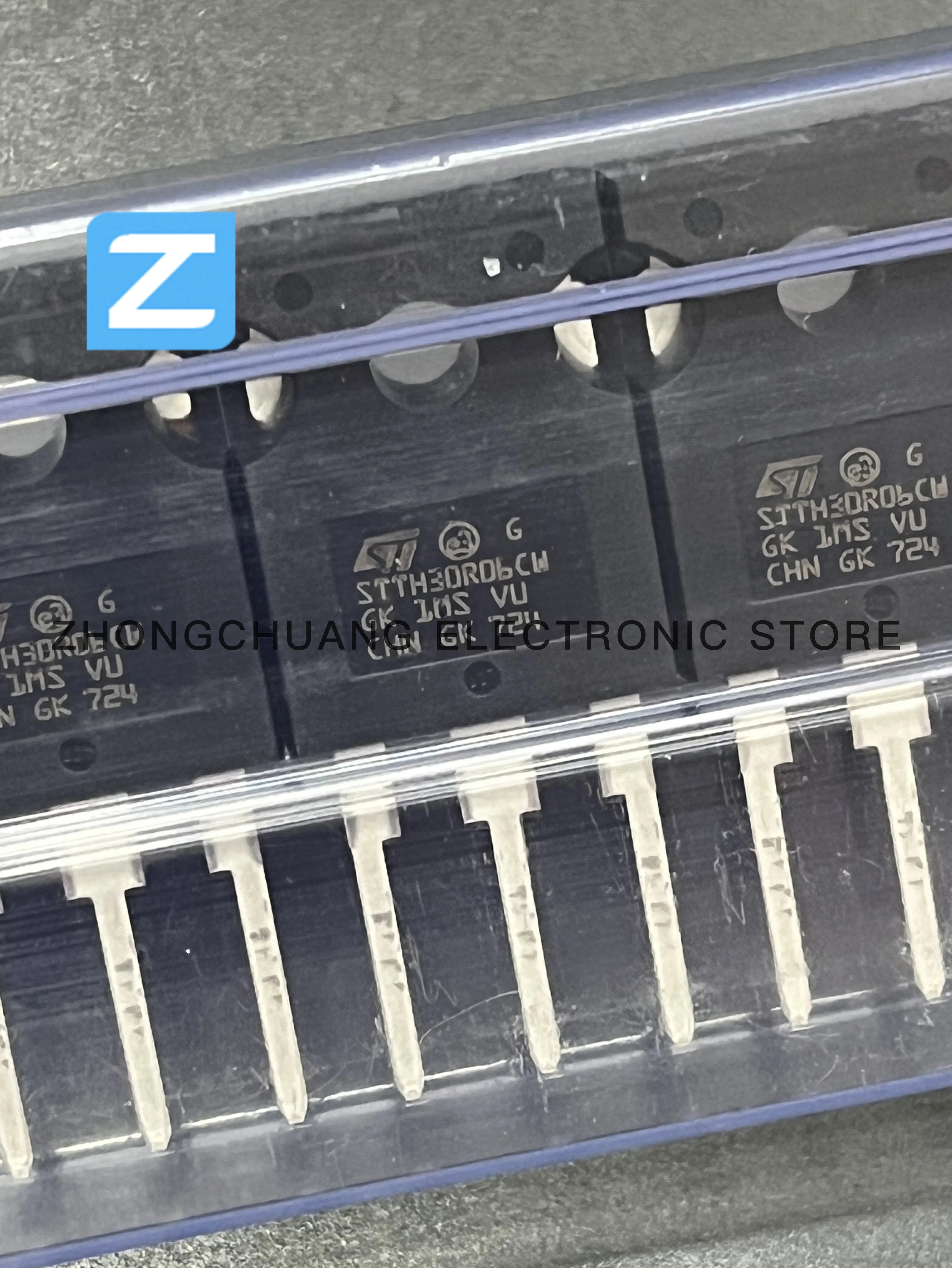 1-10PCS STTH30R06CW TO-247 600V 30A Turbo 2 ultrafast high voltage rectifier new original