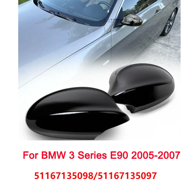 

318i 320i 323i 325i 328i For BMW 3 Series E90 2005 2006 2007 Rearview Mirror Cover 51167135097 51167135098