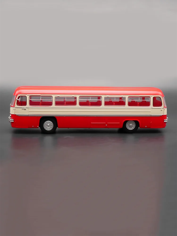 Diecast 1:43 Scale Ixo Chausson Ang Bus Alloy Vehicle Model Finished Simulation Collection Decoration Gift Toys Display