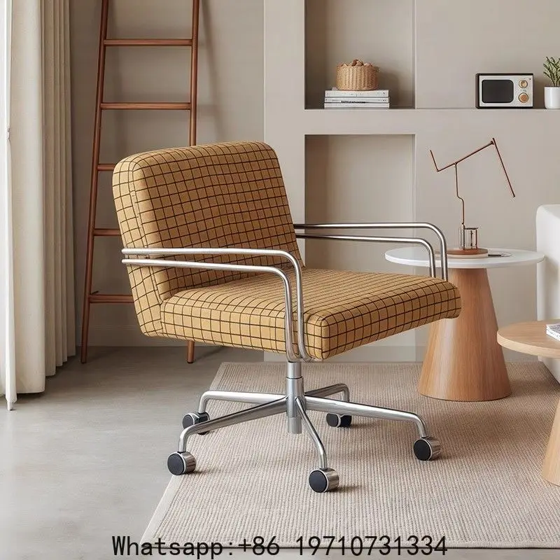 

Modern Simple Office Chair Swivel Computer Chair Home Sofa Chairs Bedroom Leisure Back Chairs Study Comfortable Computer Chairs