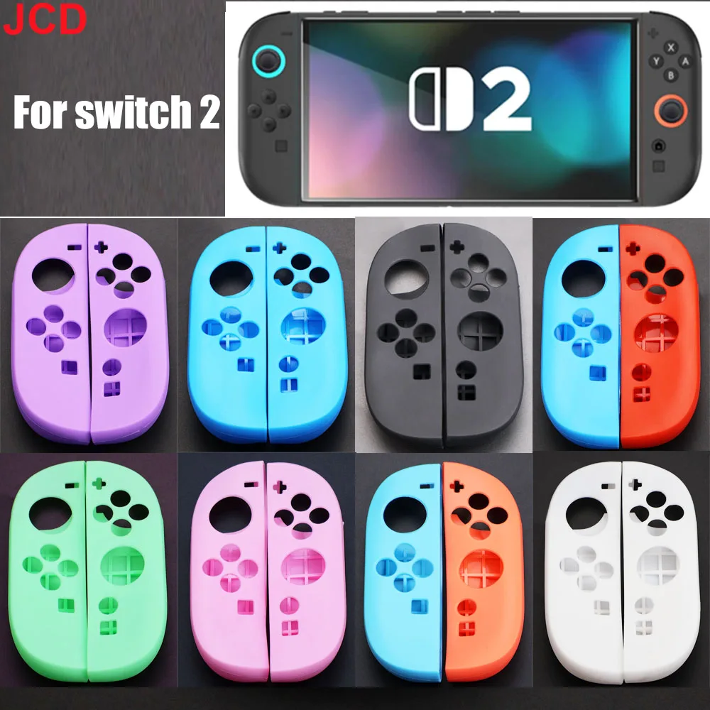 JCD-funda blanda de silicona con agarre manual, cubierta protectora para Switch 2 NS2, controlador Joy-Con, empuñadura, Protector completo de piel