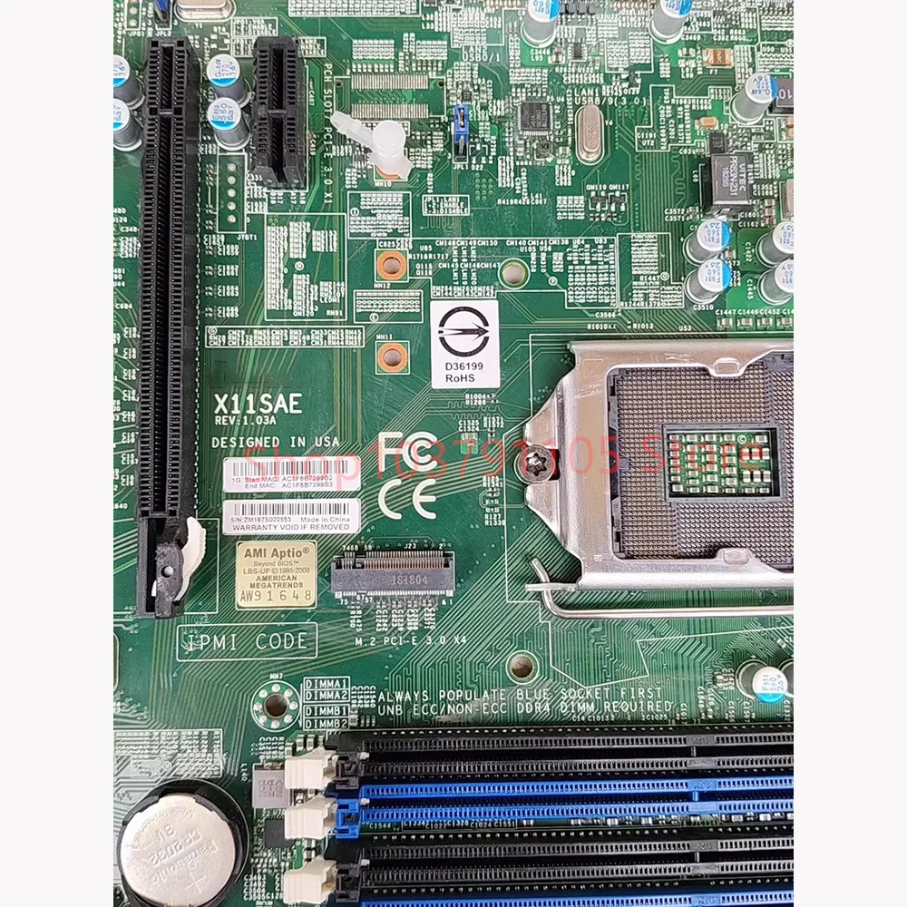 

Workstation Motherboard X11SAE