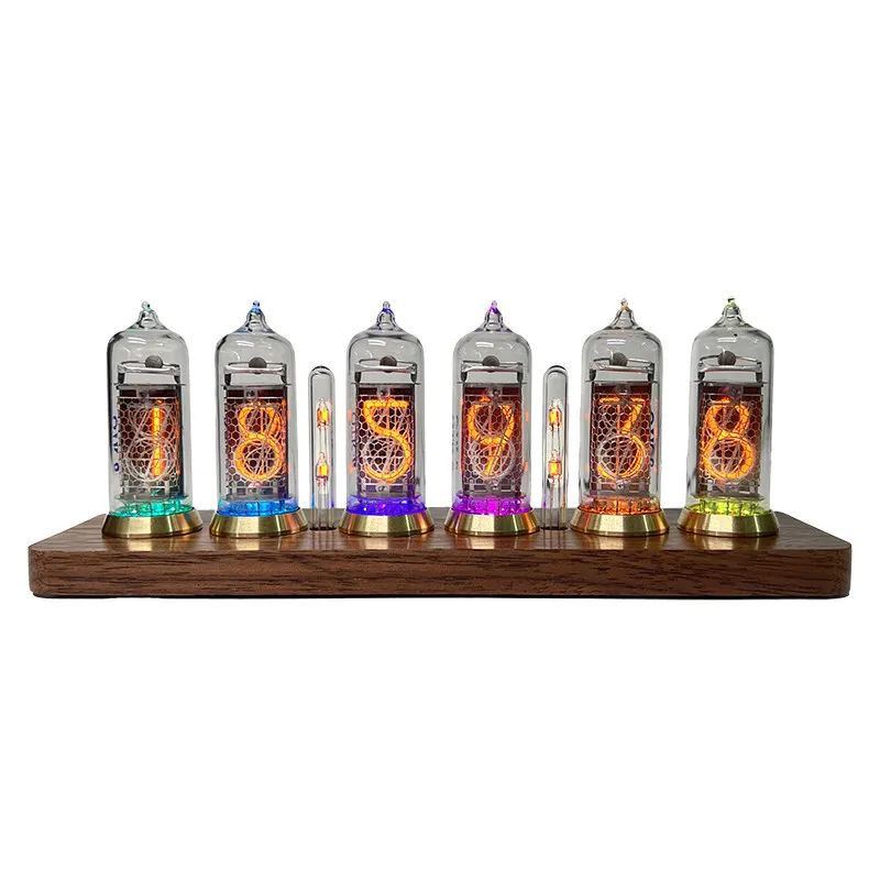 Former Soviet IN14 Glow Tube NIXIE CLOCK | Electronic Tube Clock, Dial & Plug Included, Touch Button