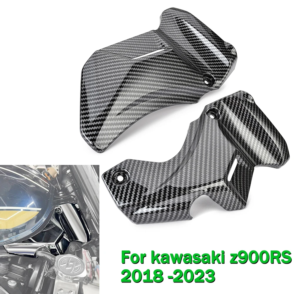 

For Kawasaki Z900RS Gas Front Side Frame Cover Z900 RS 2018 - 2023 2020 2021 2022 Motorcycle Tank Side Panel Fairing Accessories