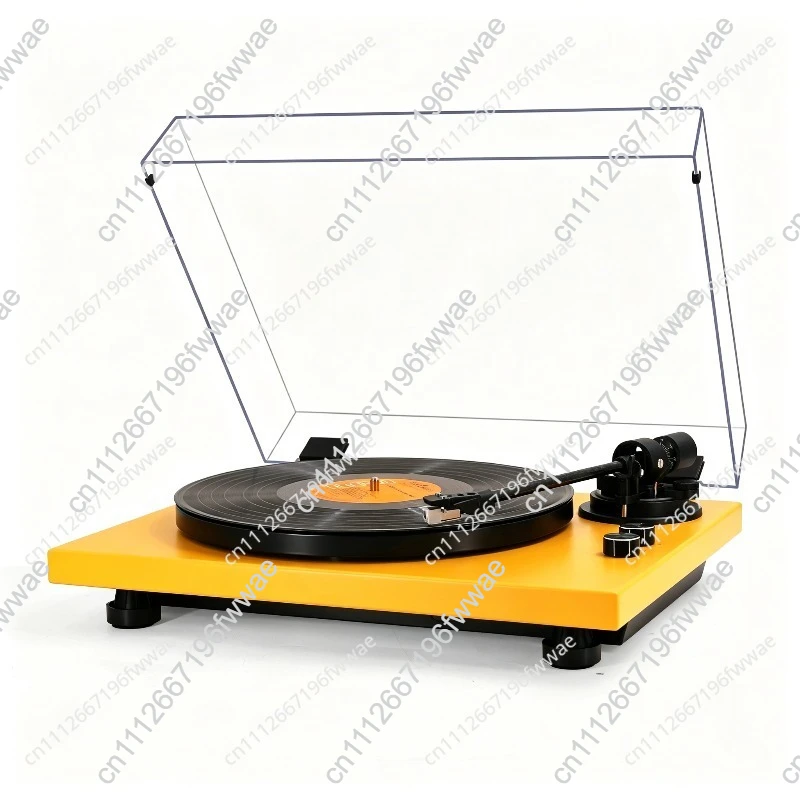 For HiFi Grade Moving Magnet Vinyl Turntable Bluetooth High Fidelity Record Player Professional Desktop Audio Phonograph