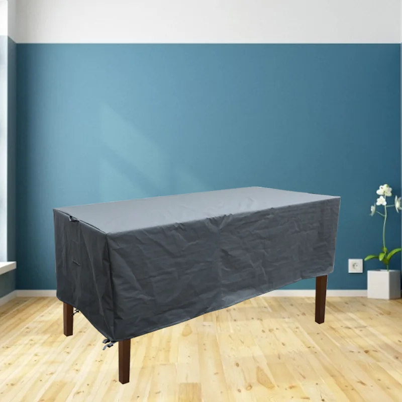 Four types of fabric rectangular table cover Oxford cloth outdoor and indoor rectangular table cover dustproof and rainproof